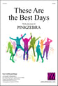 These Are the Best Days SATB choral sheet music cover